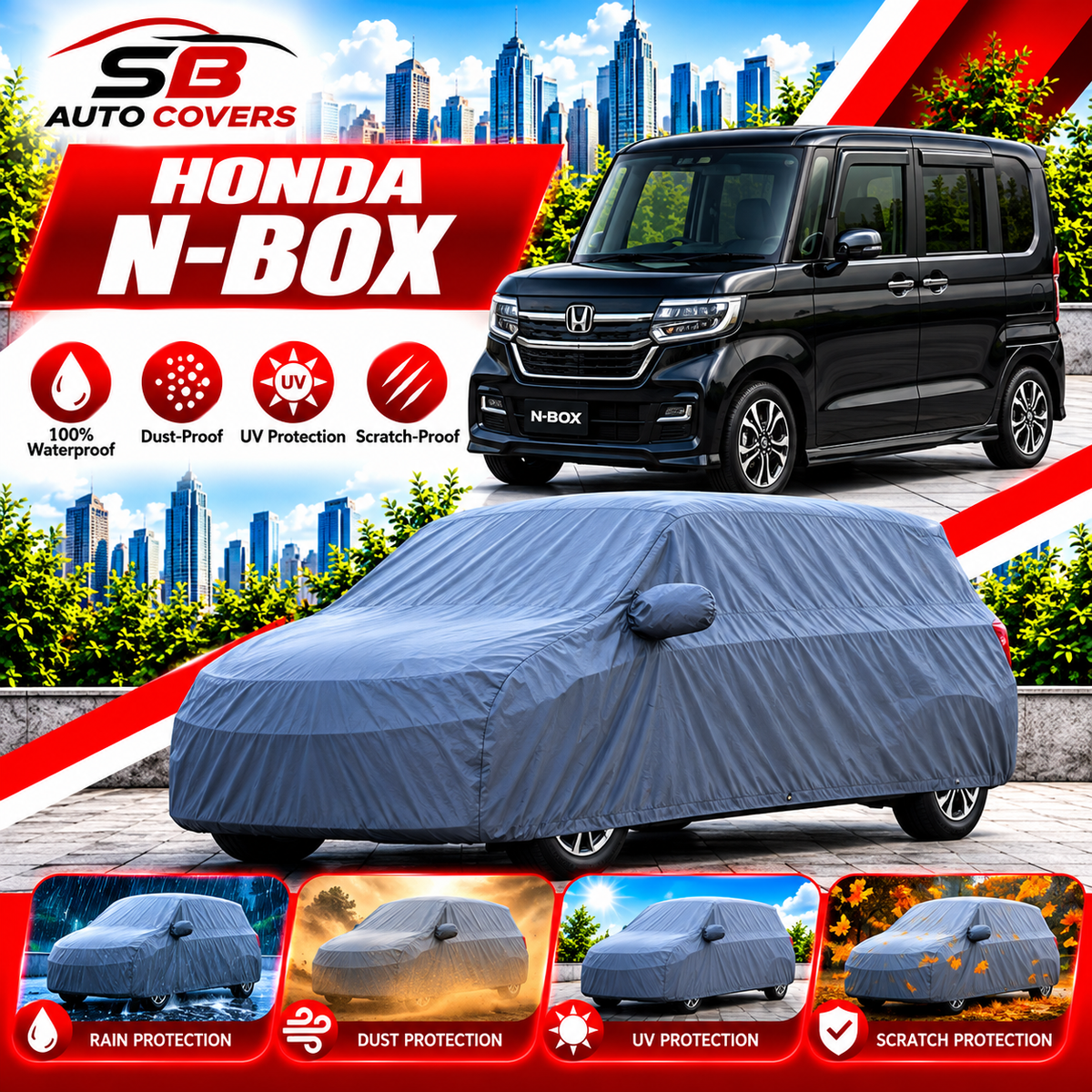 Honda N-Wagon Car Cover