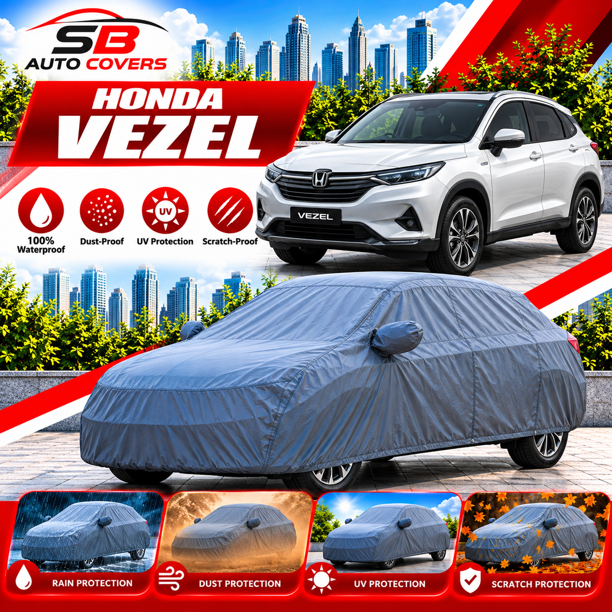Honda Vezel Car Cover