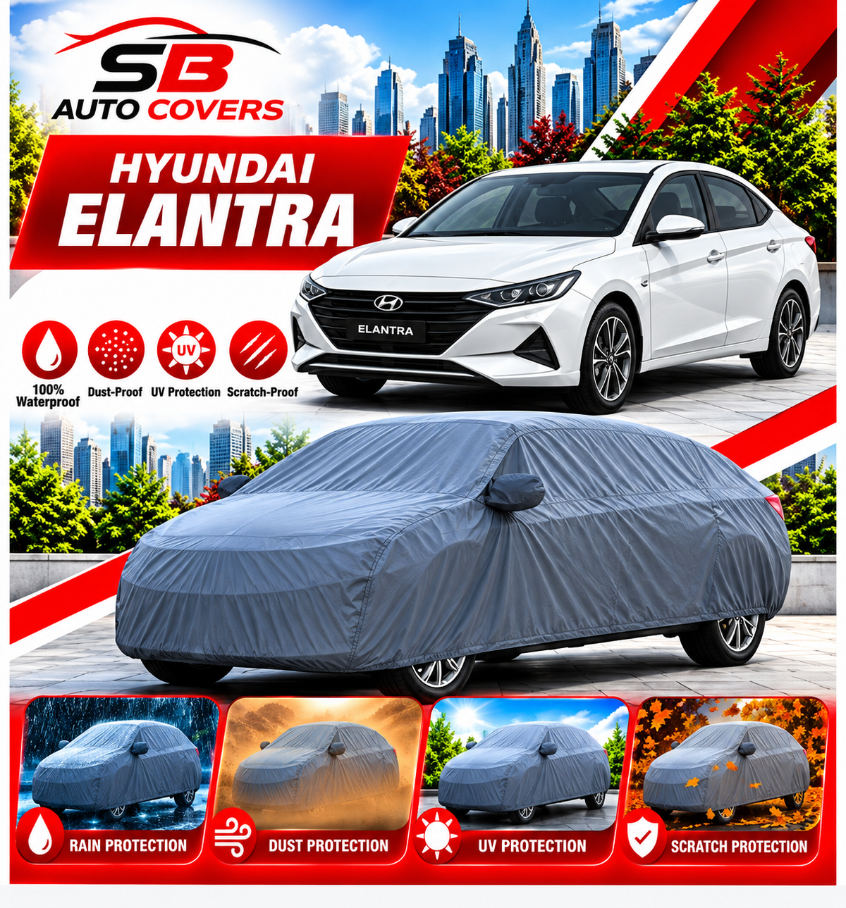 Hyundai Elantra Car Cover