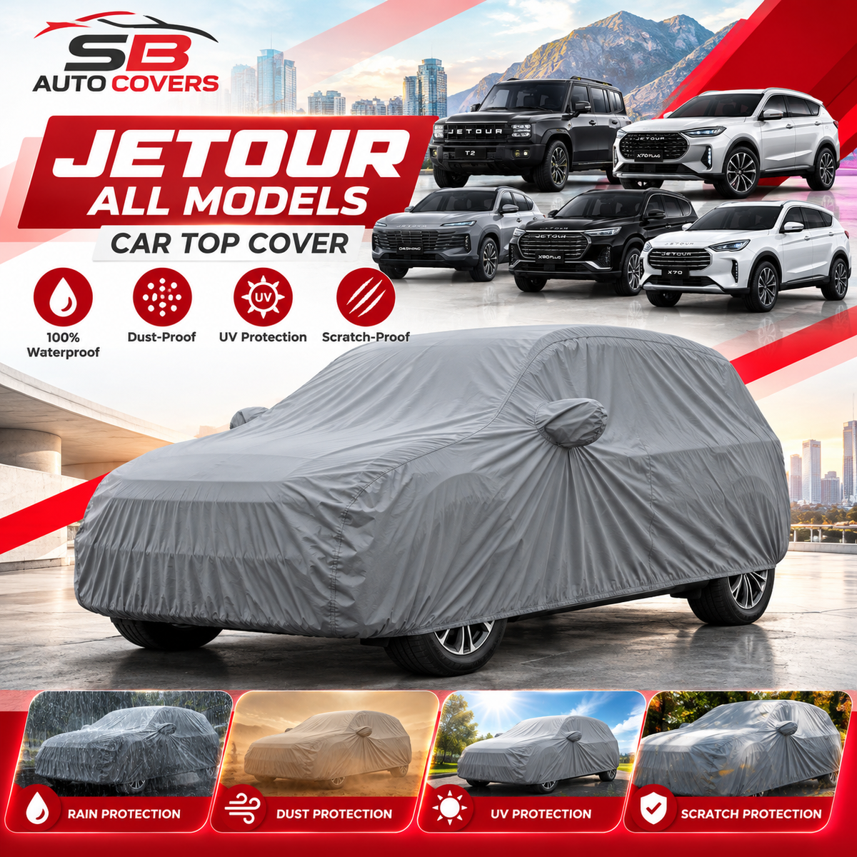 Jetour All Models Car Cover