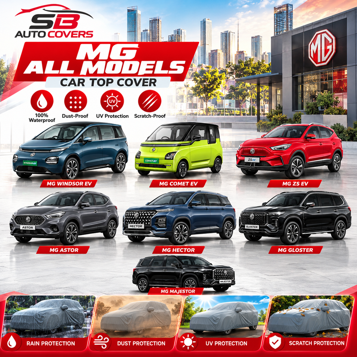 MG All Models Car Cover