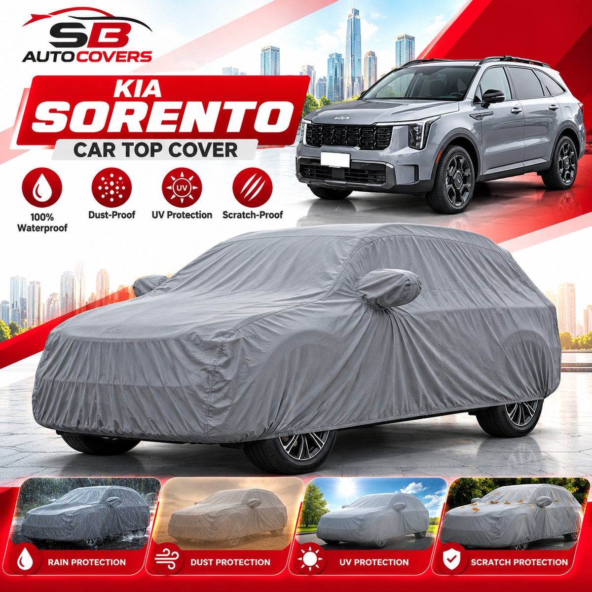 Kia Sorento Car Cover