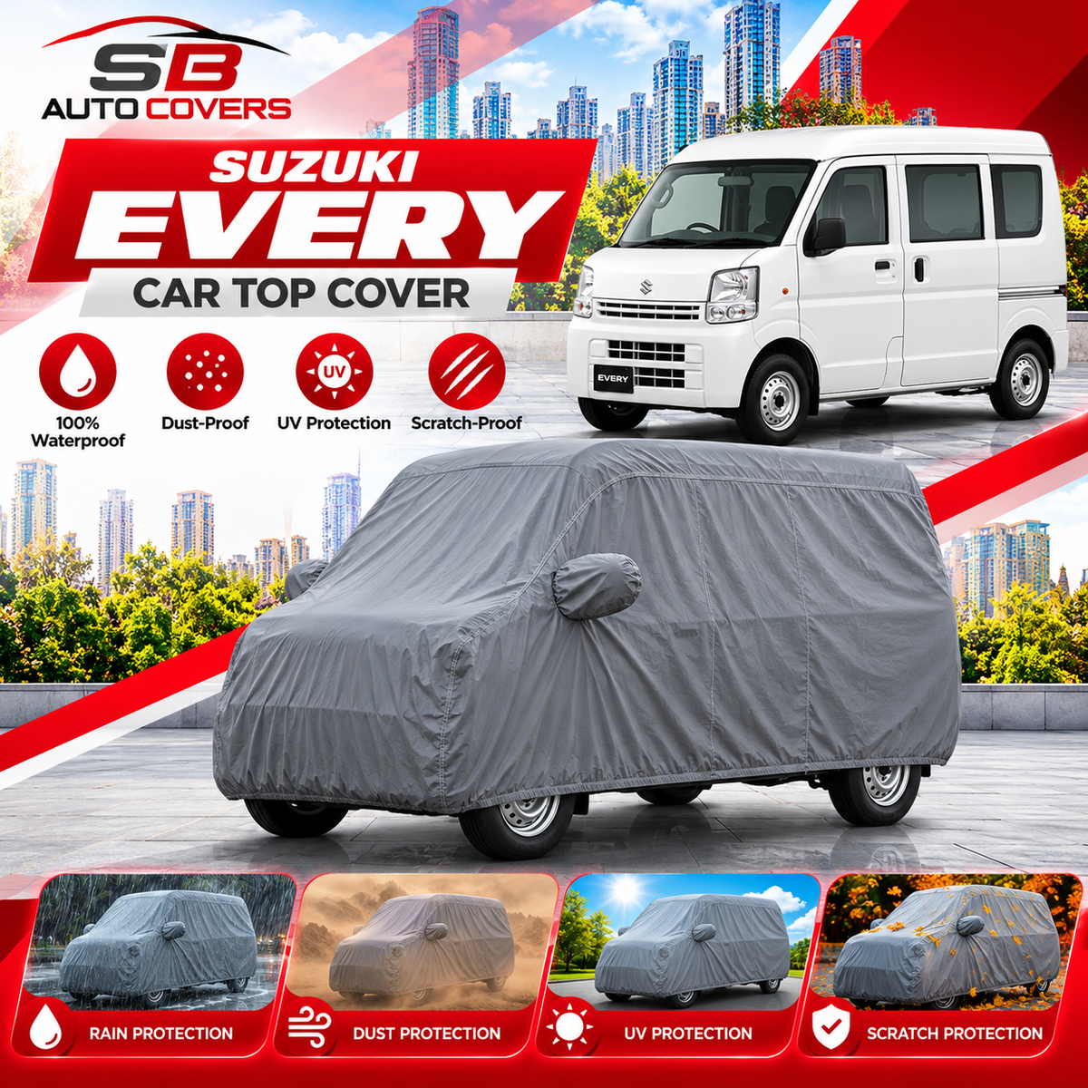 Suzuki Every Car Cover