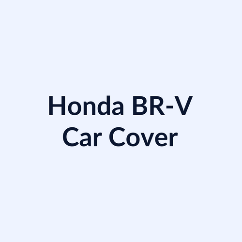 Honda BR-V car cover by SB Auto Covers